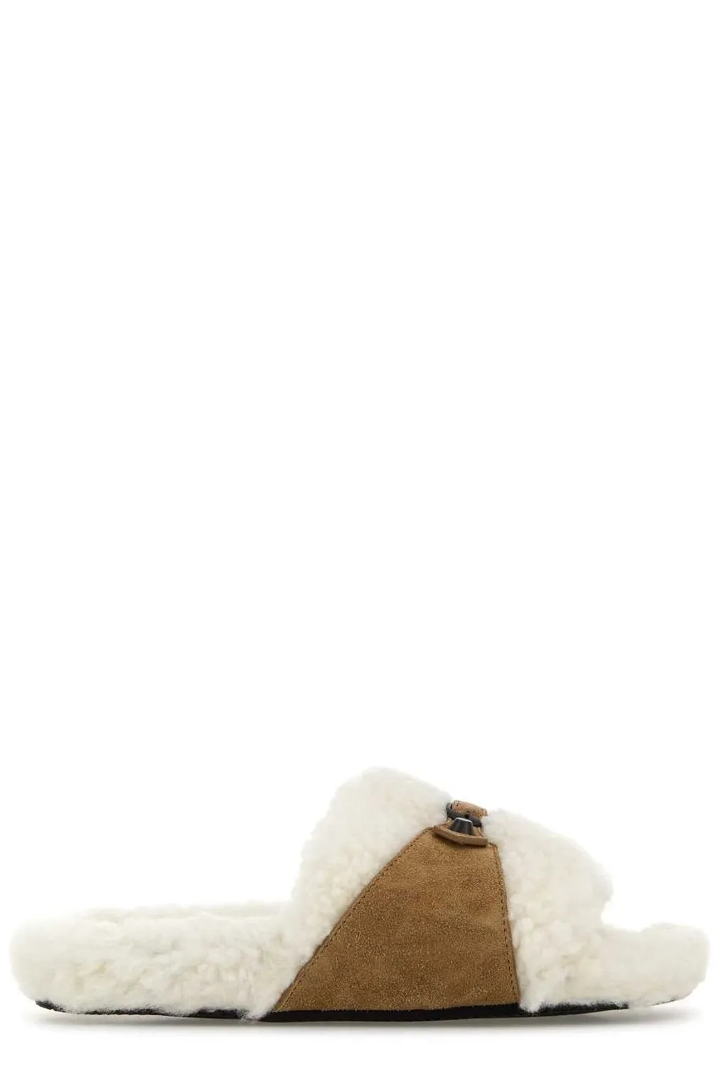 Faux Fur Slides
