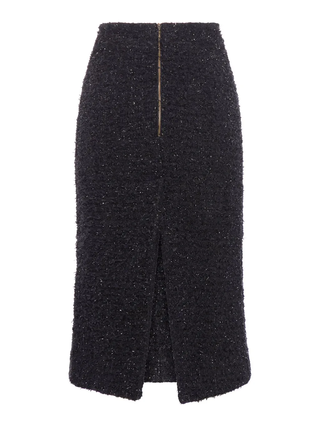Tweed Midi Skirt