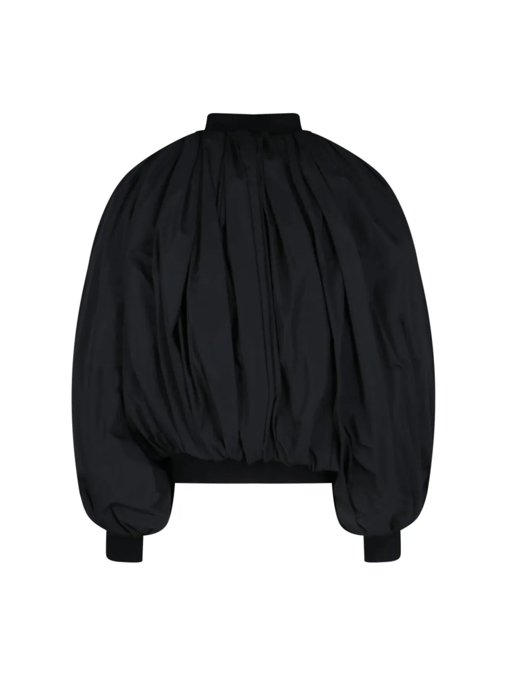 Draped Bomber Jacket