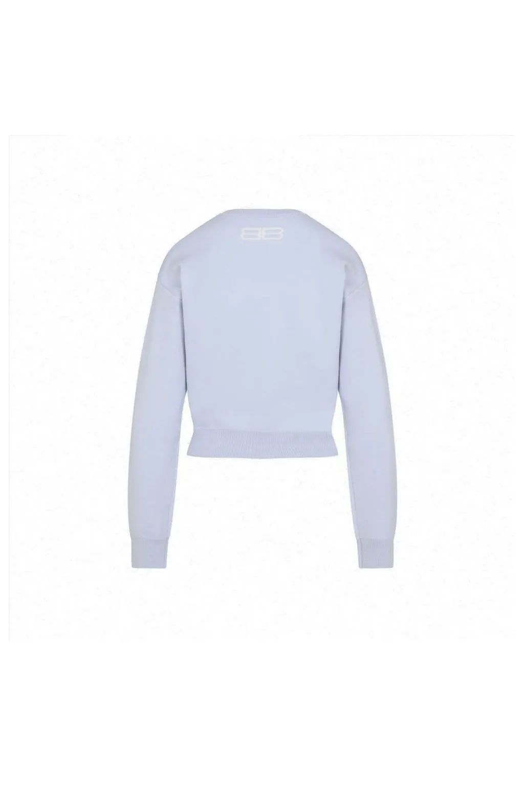 Logo Intarsia Crewneck Sweater