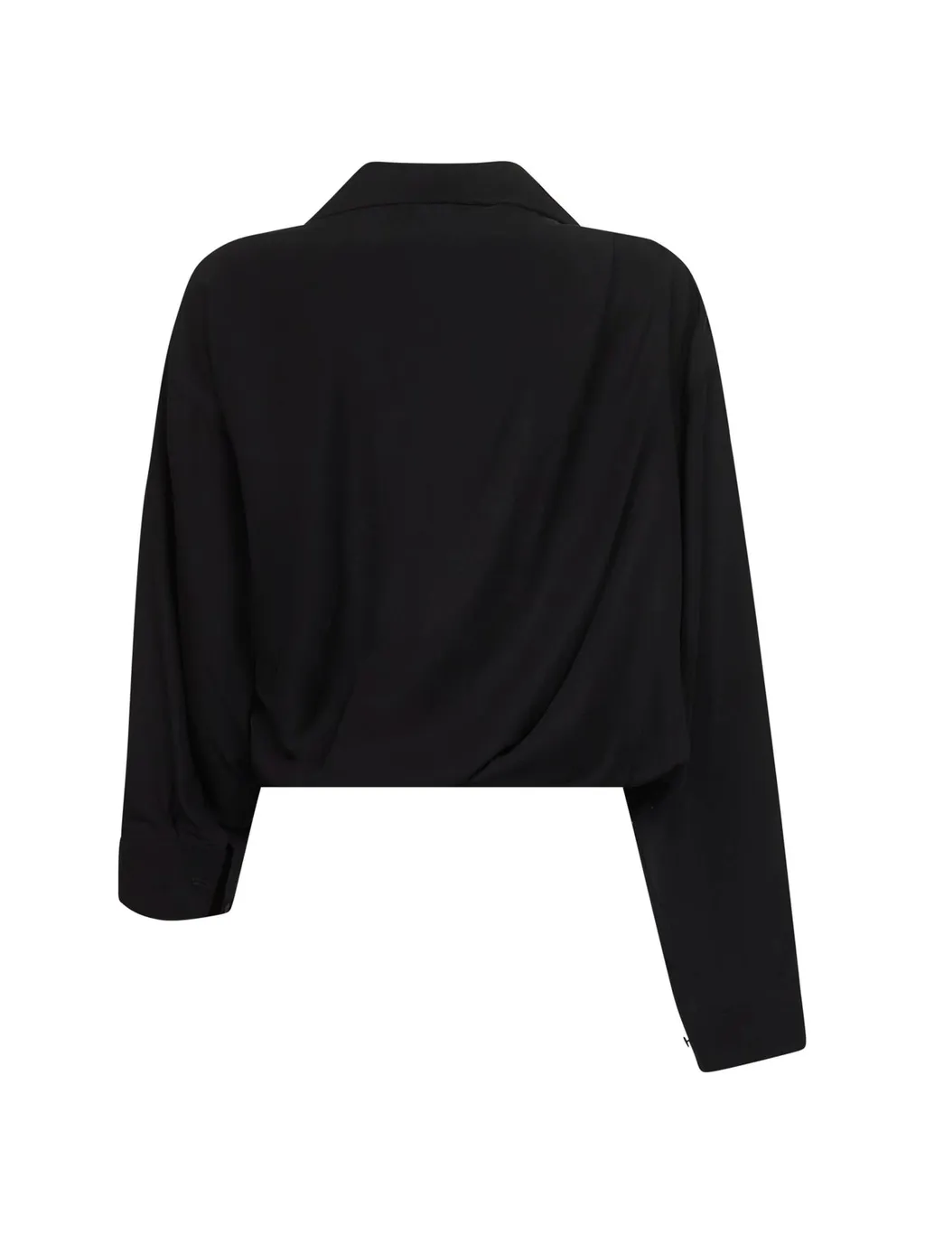 One-Shoulder Long-Sleeved Shirt