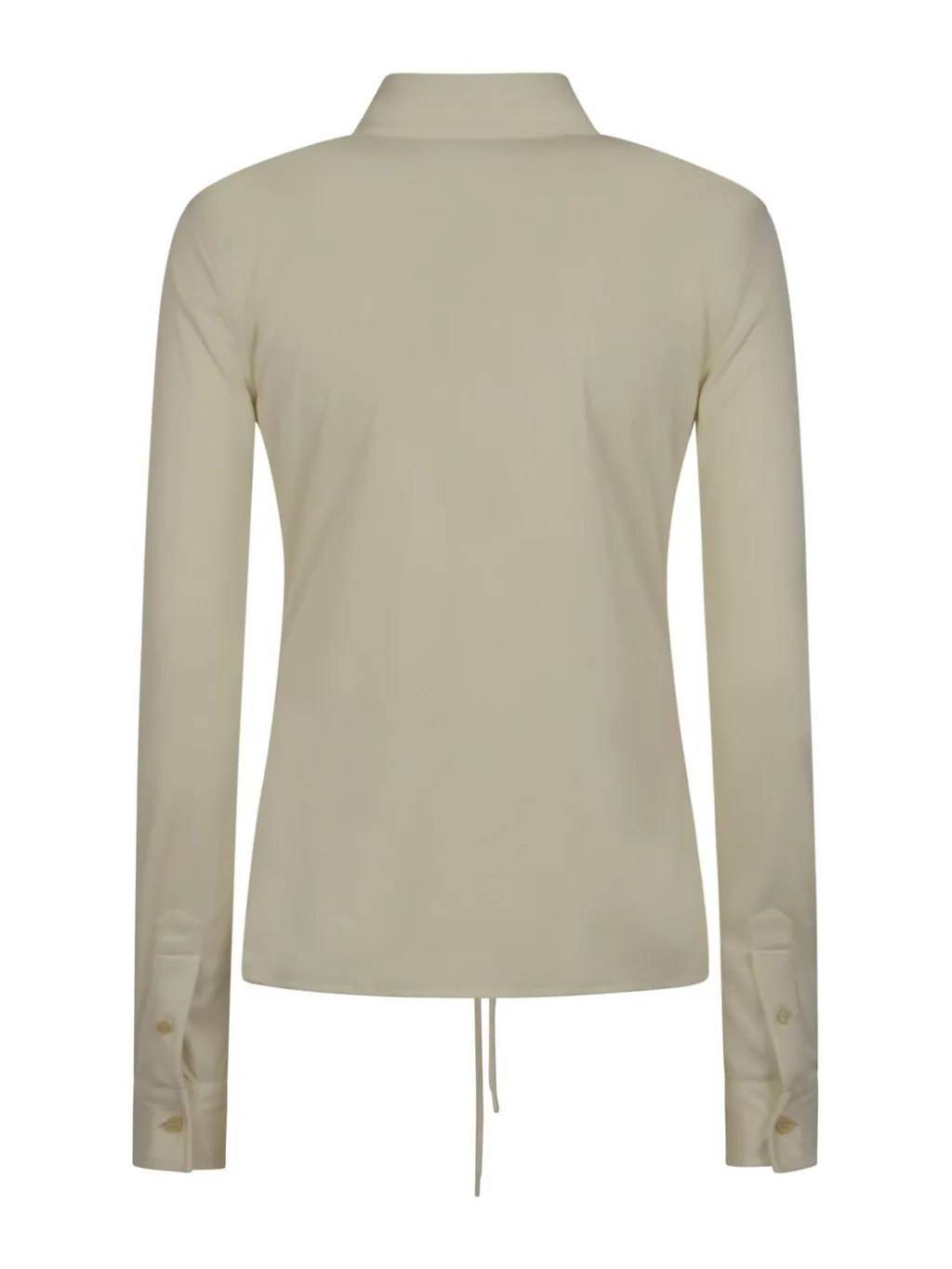 Collared Lace-Up Shirt