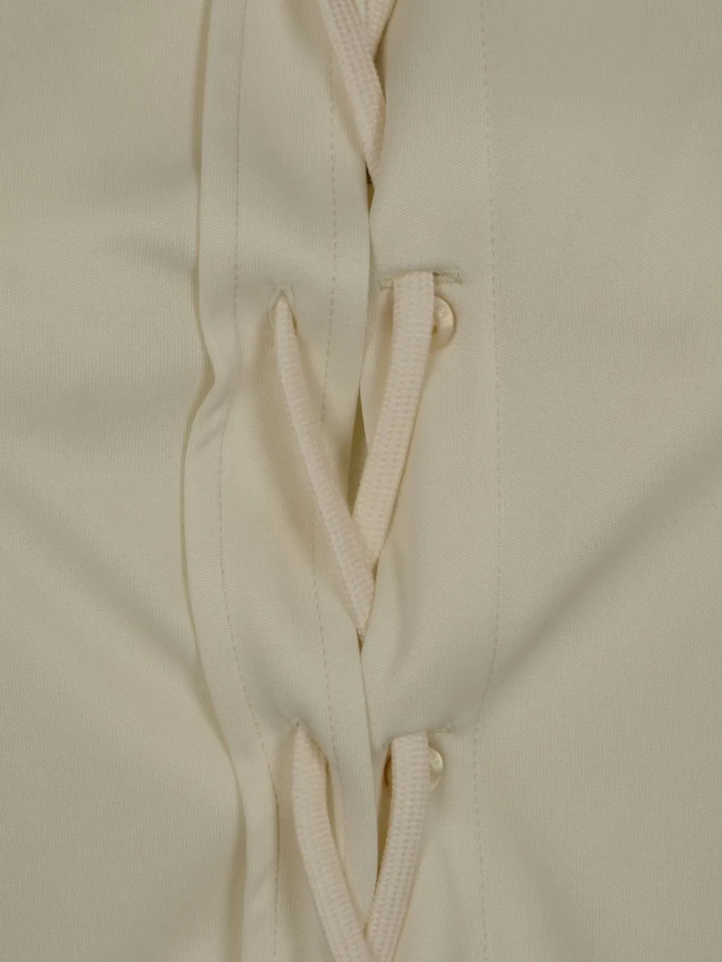 Collared Lace-Up Shirt