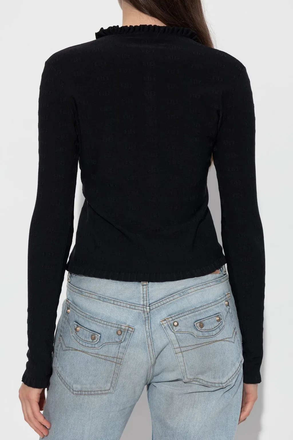 Bb Logo Knitted Cardigan