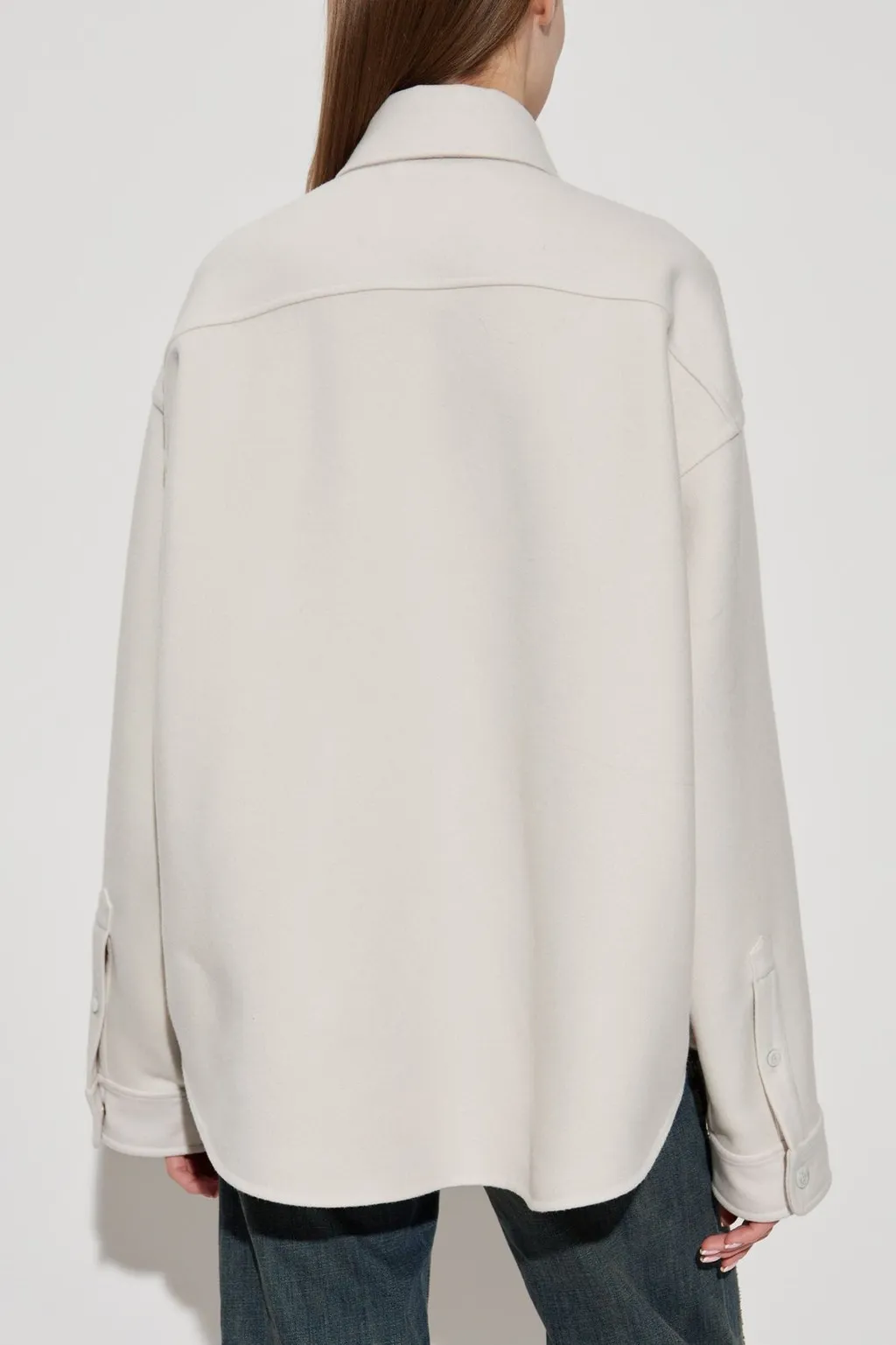 Long-Sleeved Knit Shirt