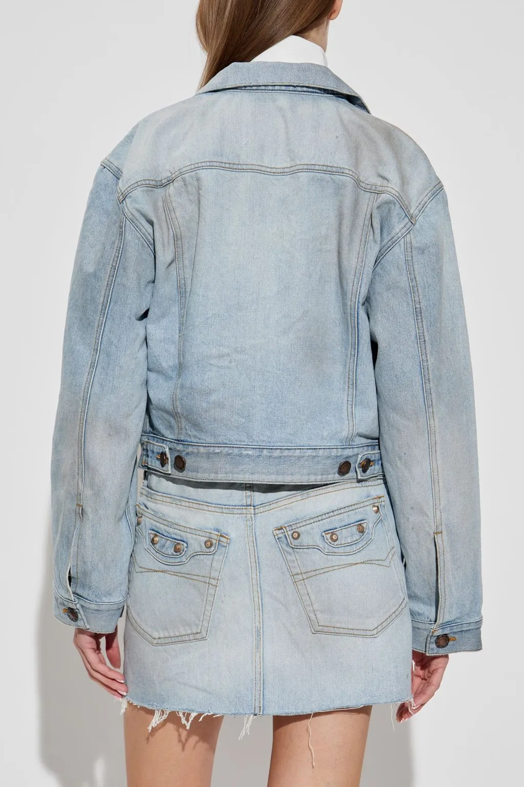 Layered Denim Jacket