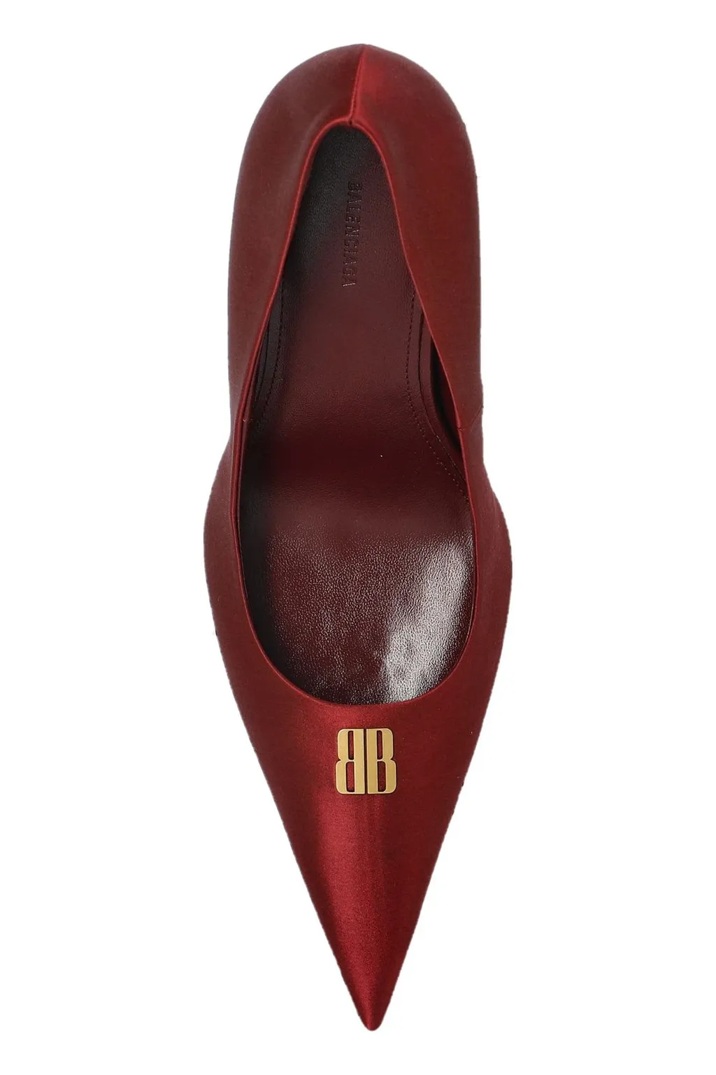 Logo Plaque Pointed-Toe Pumps
