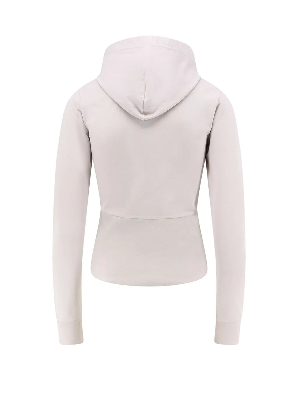 Logo Embroidered Zipped Hoodie