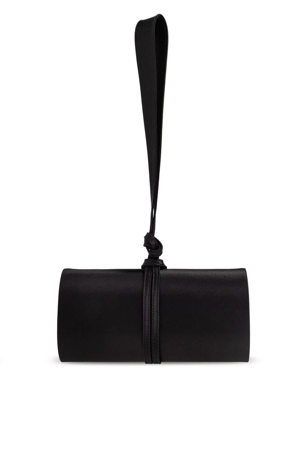 Logo Plaque Clutch Bag