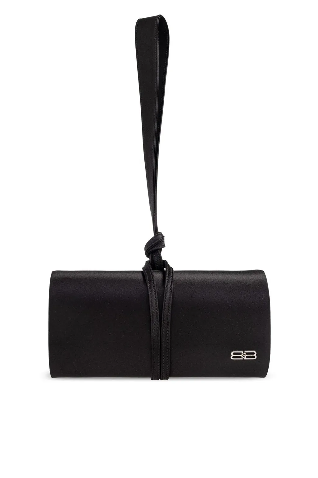 Logo Plaque Clutch Bag
