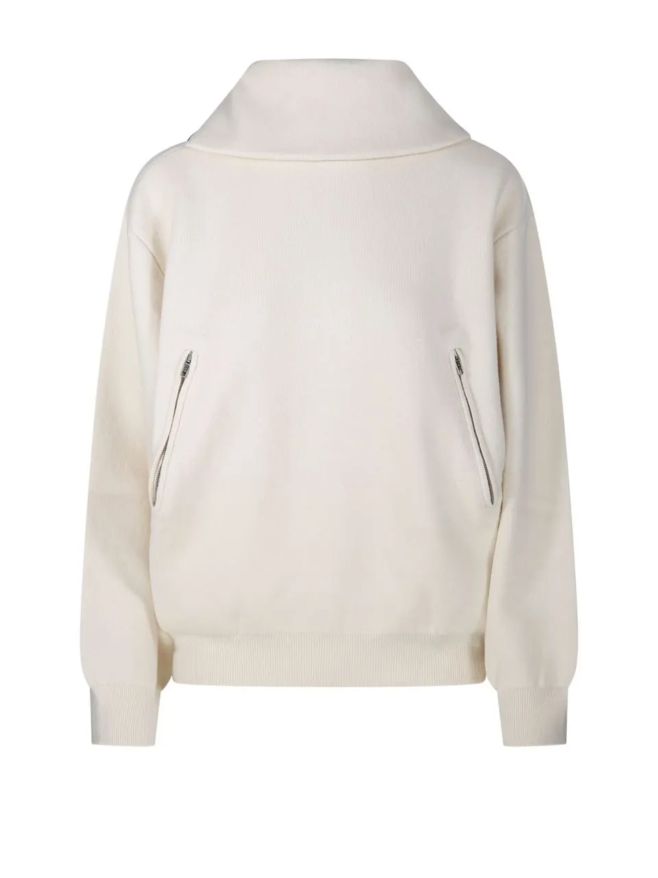 Half-Zip Knitted Jumper