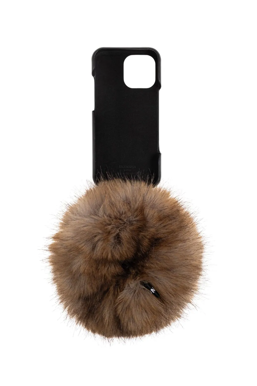 Iphone 16 Pro Max Case With Faux Fur Pom Pom