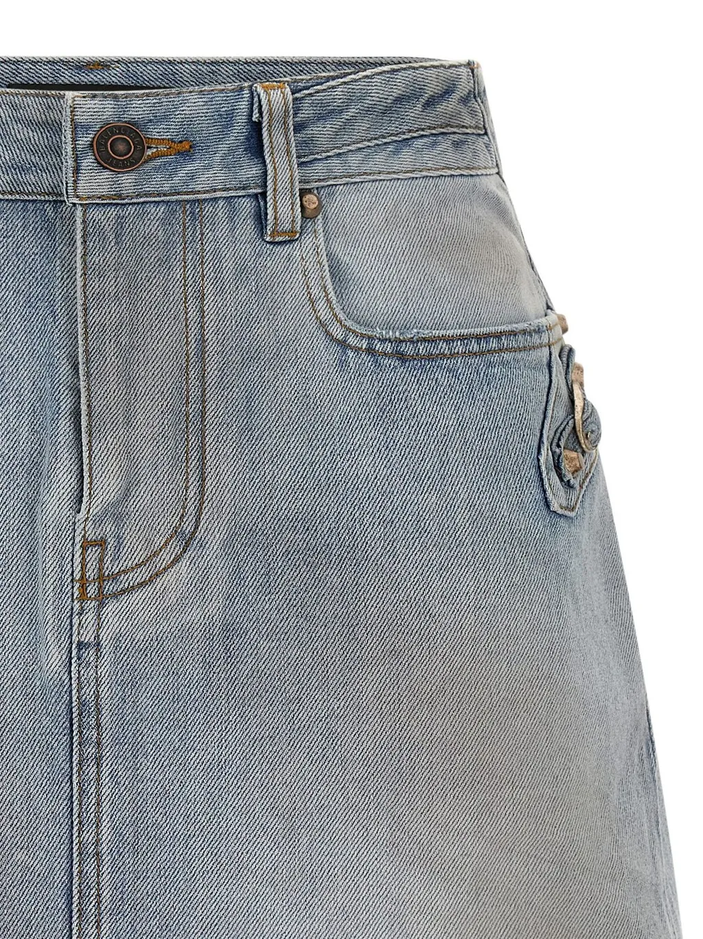 City Denim Mini Skirt
