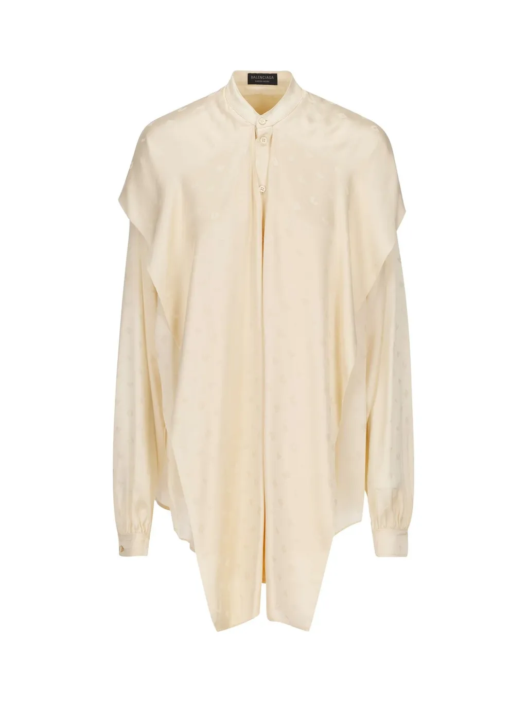 Logo Pattern Hooded Shirt