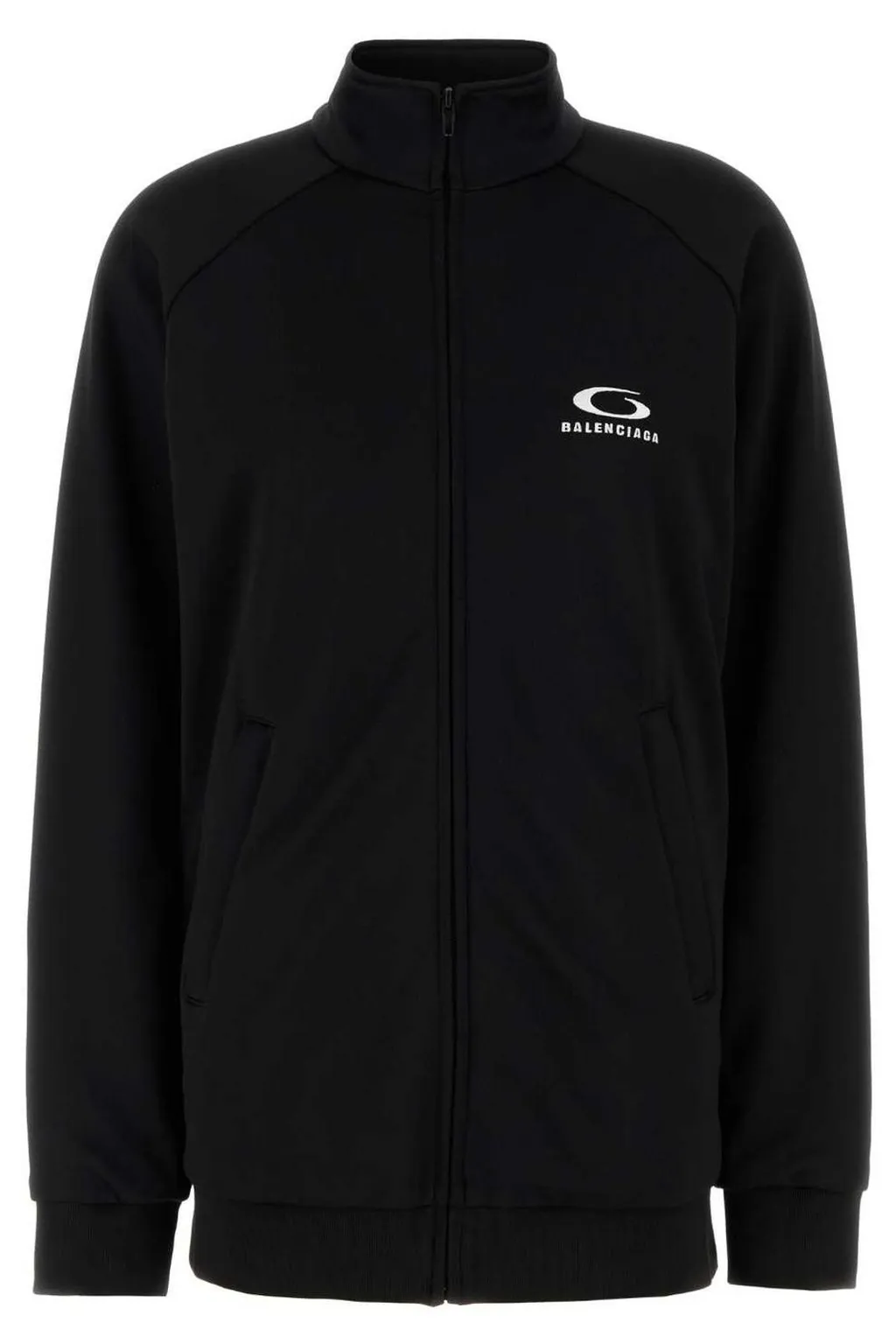Back Cut-Out Tracksuit Jacket