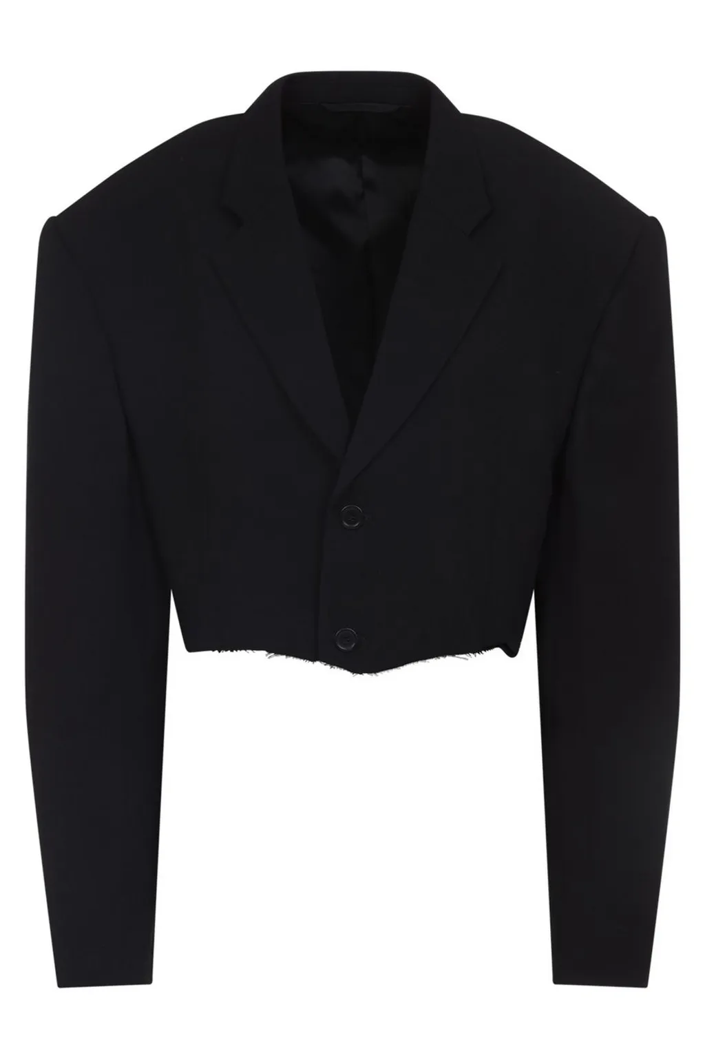 Cut-Out Single-Breasted Blazer