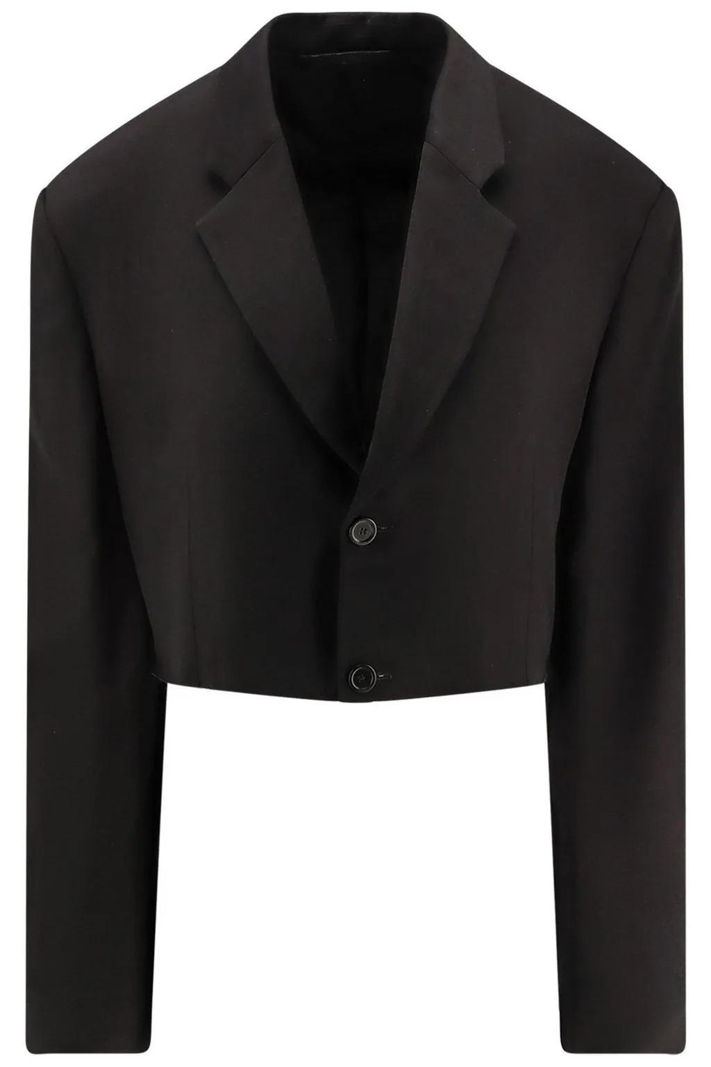 Cut-Out Single-Breasted Blazer
