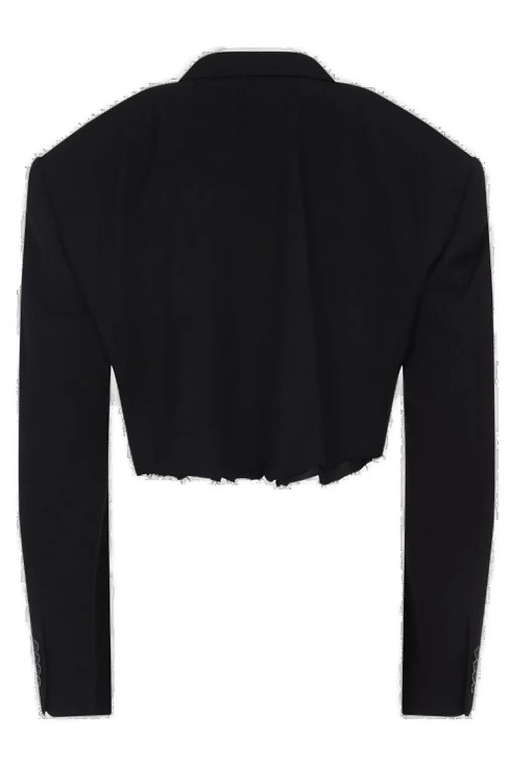 Cut-Out Single-Breasted Blazer