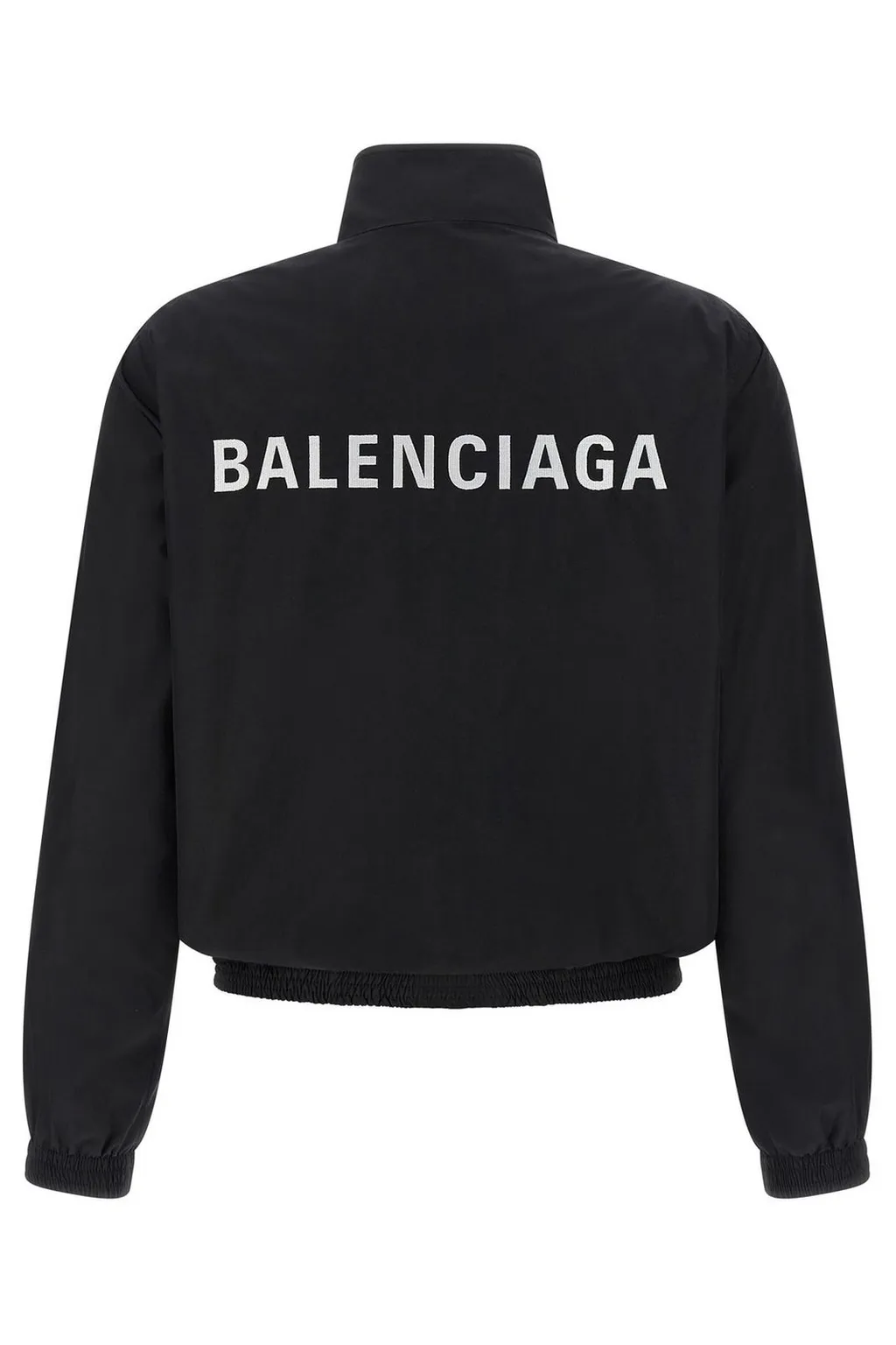 Logo Embroidered Zip-Up Jacket