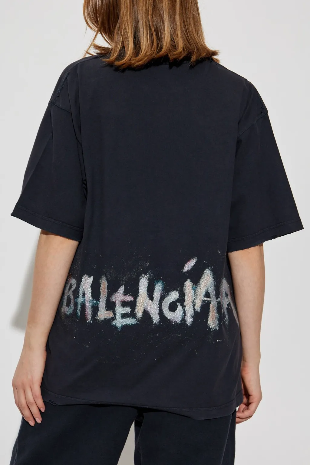 Vintage Effect Oversized T-Shirt