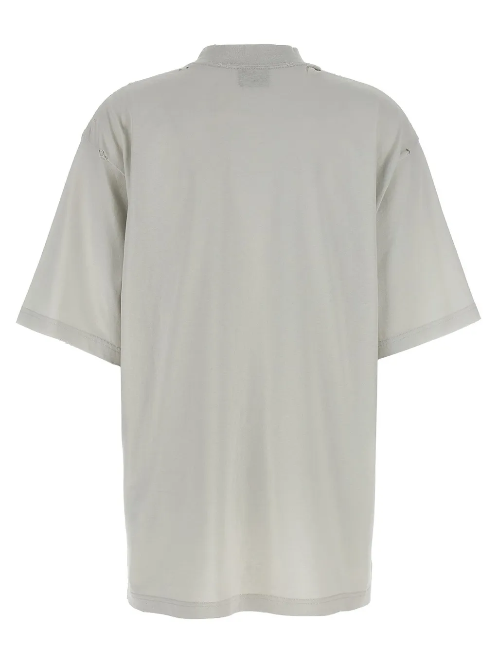 Bb Logo Printed Used-Effect T-Shirt