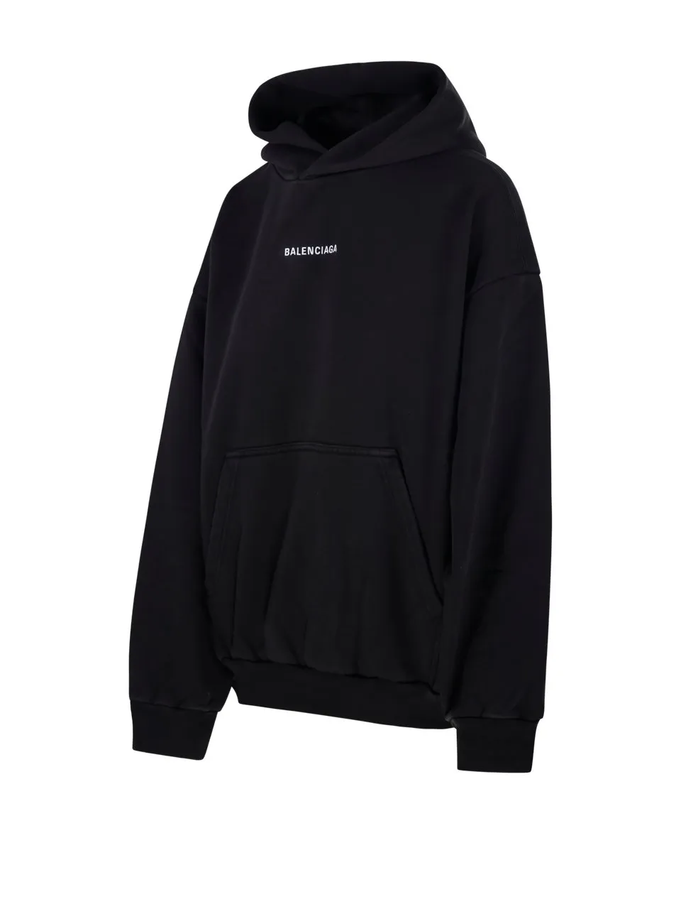 Logo Embroidered Medium-Fit Hoodie