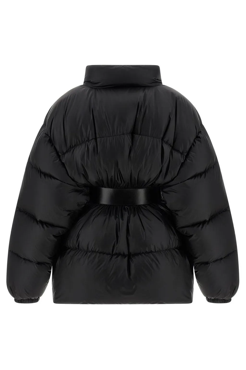Hourglass Belted Short Puffer Jacket