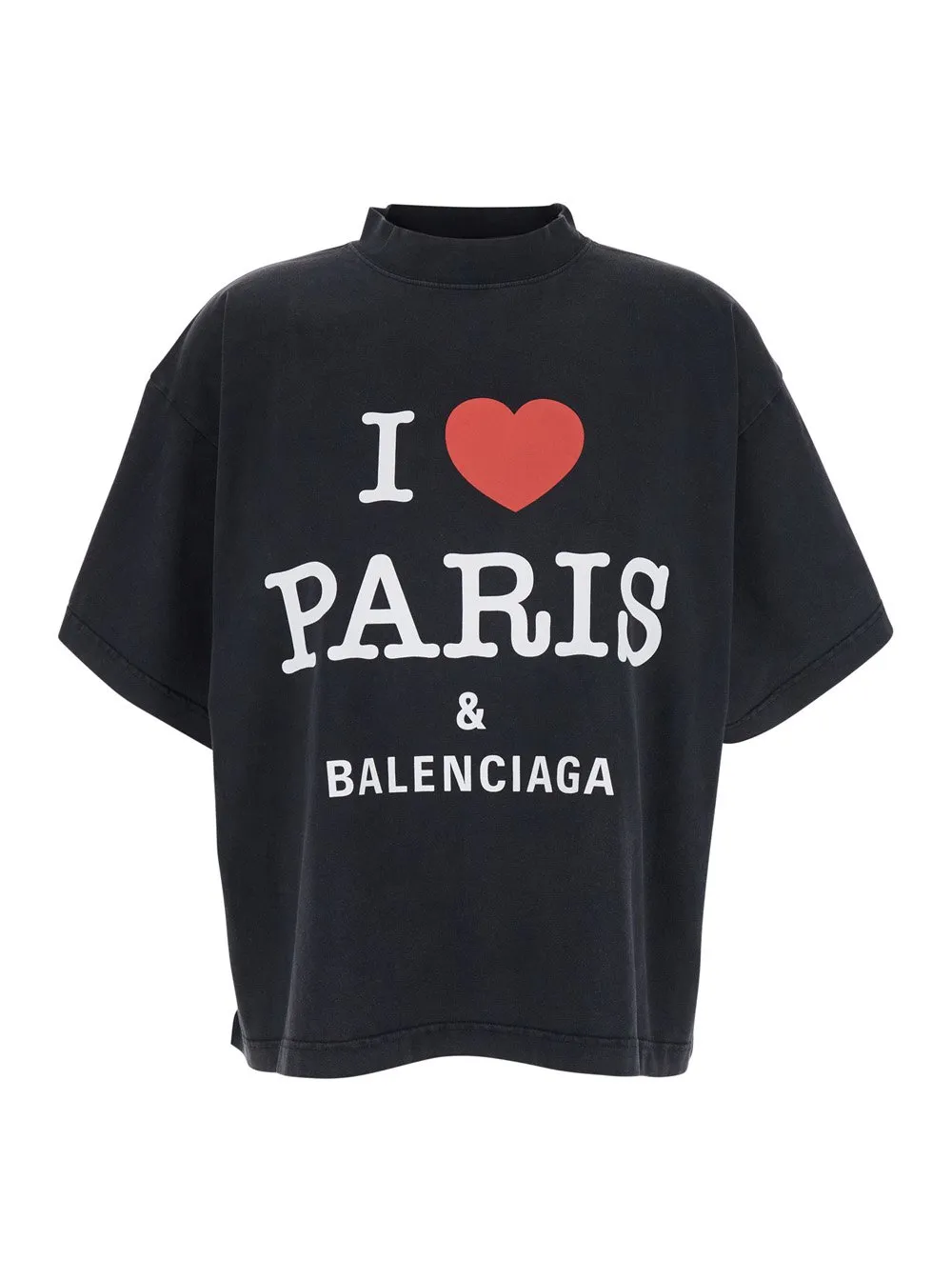 I Love Paris & Cropped T-Shirt