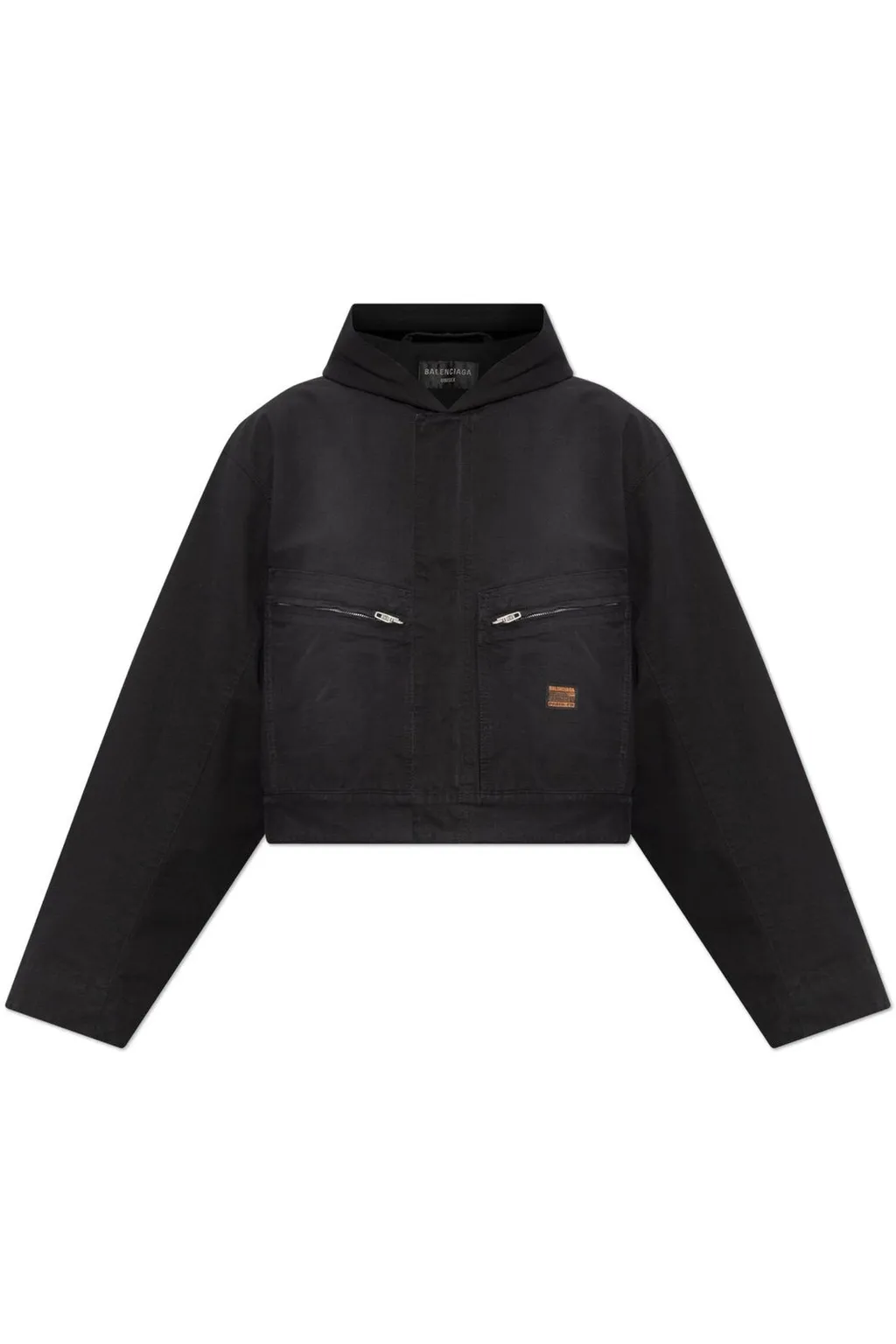 Zip Detailed Hooded Jacket