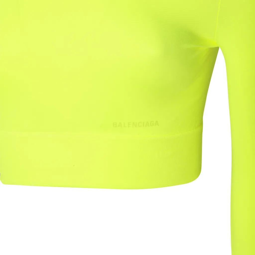Turtleneck Cropped Top