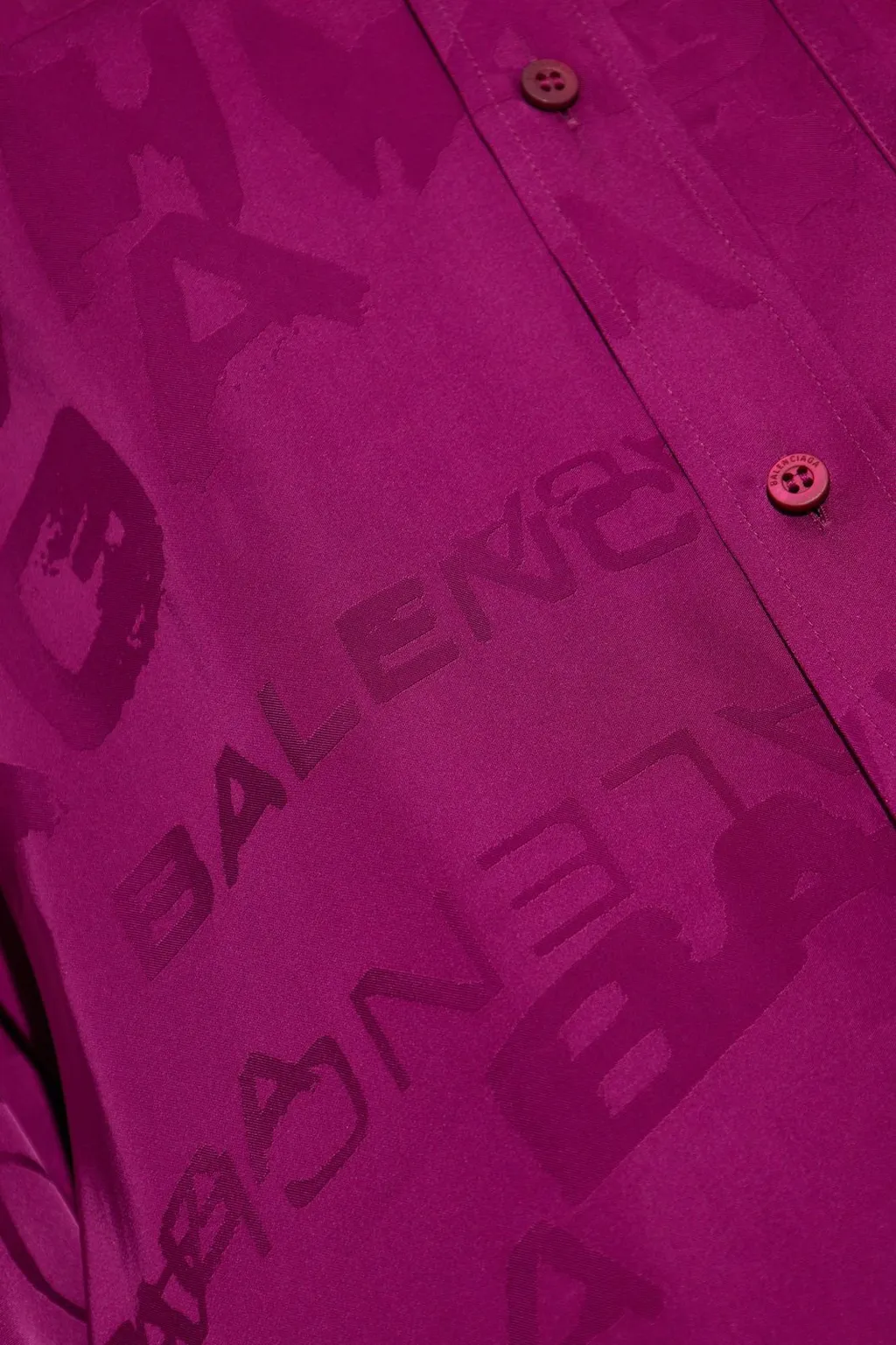 Allover Logo Oversized Shirt