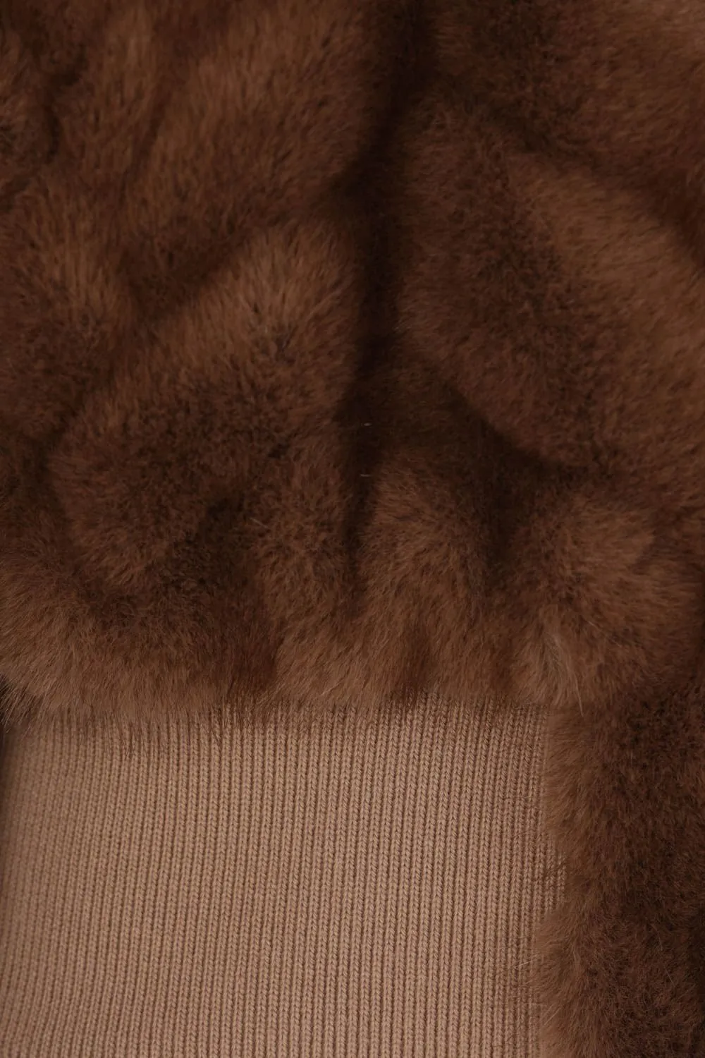 Fur Cropped Jacket