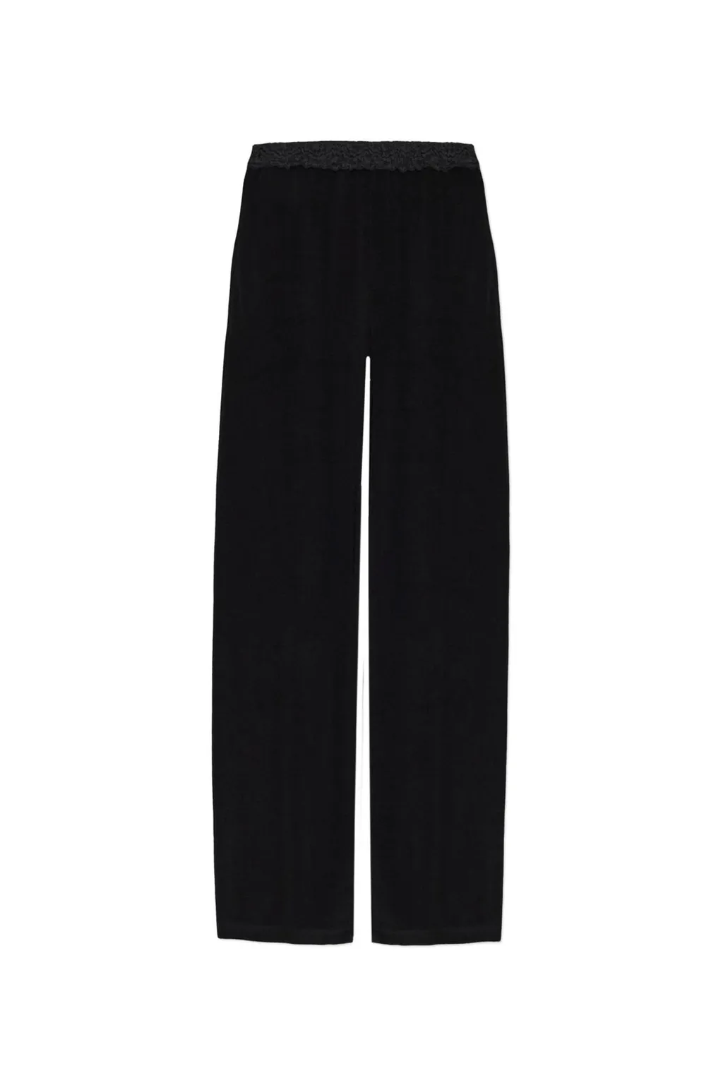 Lace Detailed Wide-Leg Pants