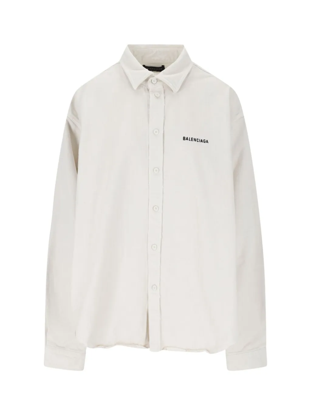 Logo Embroidered Large Fit Shirt