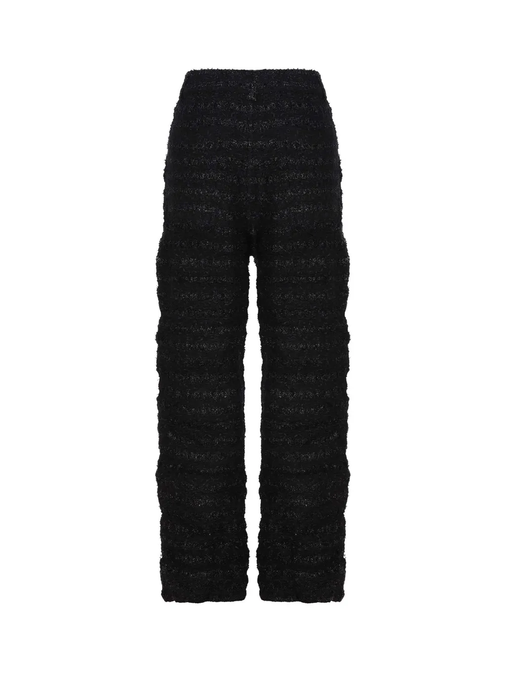 Tweed Metallic Thread Trousers