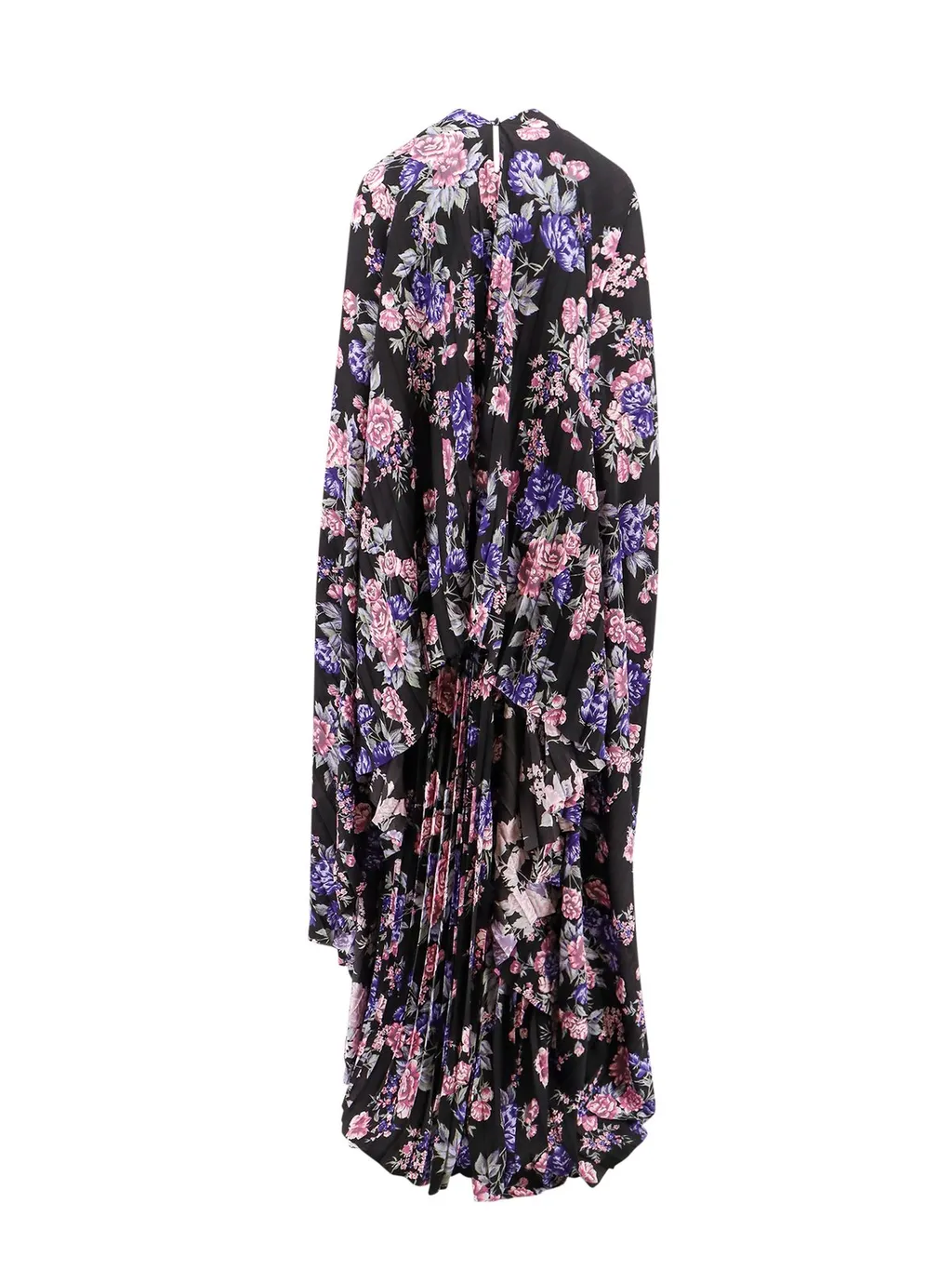 Floral Print Pleated Dress