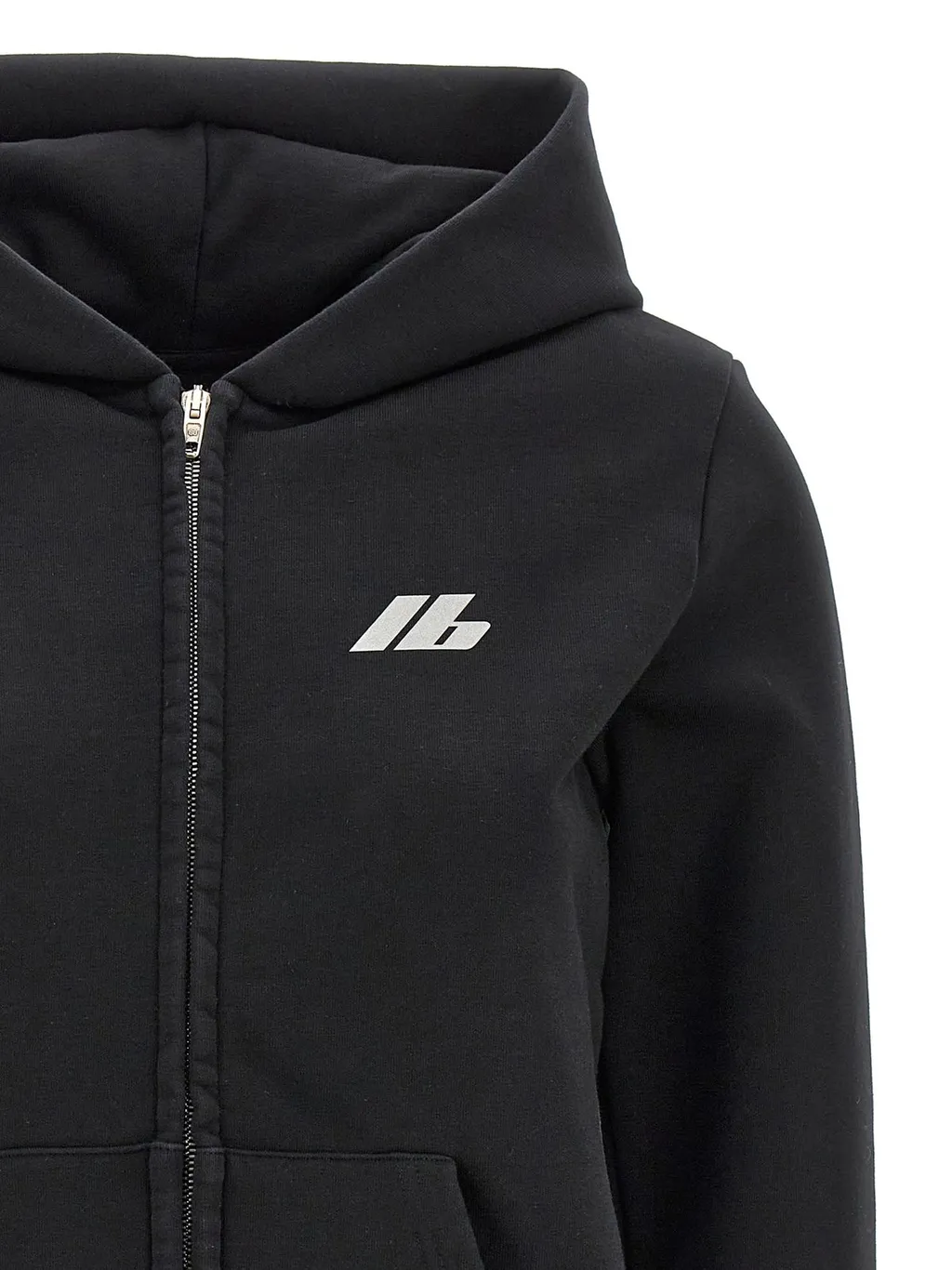 Logo Printed Zip-Up Jacket