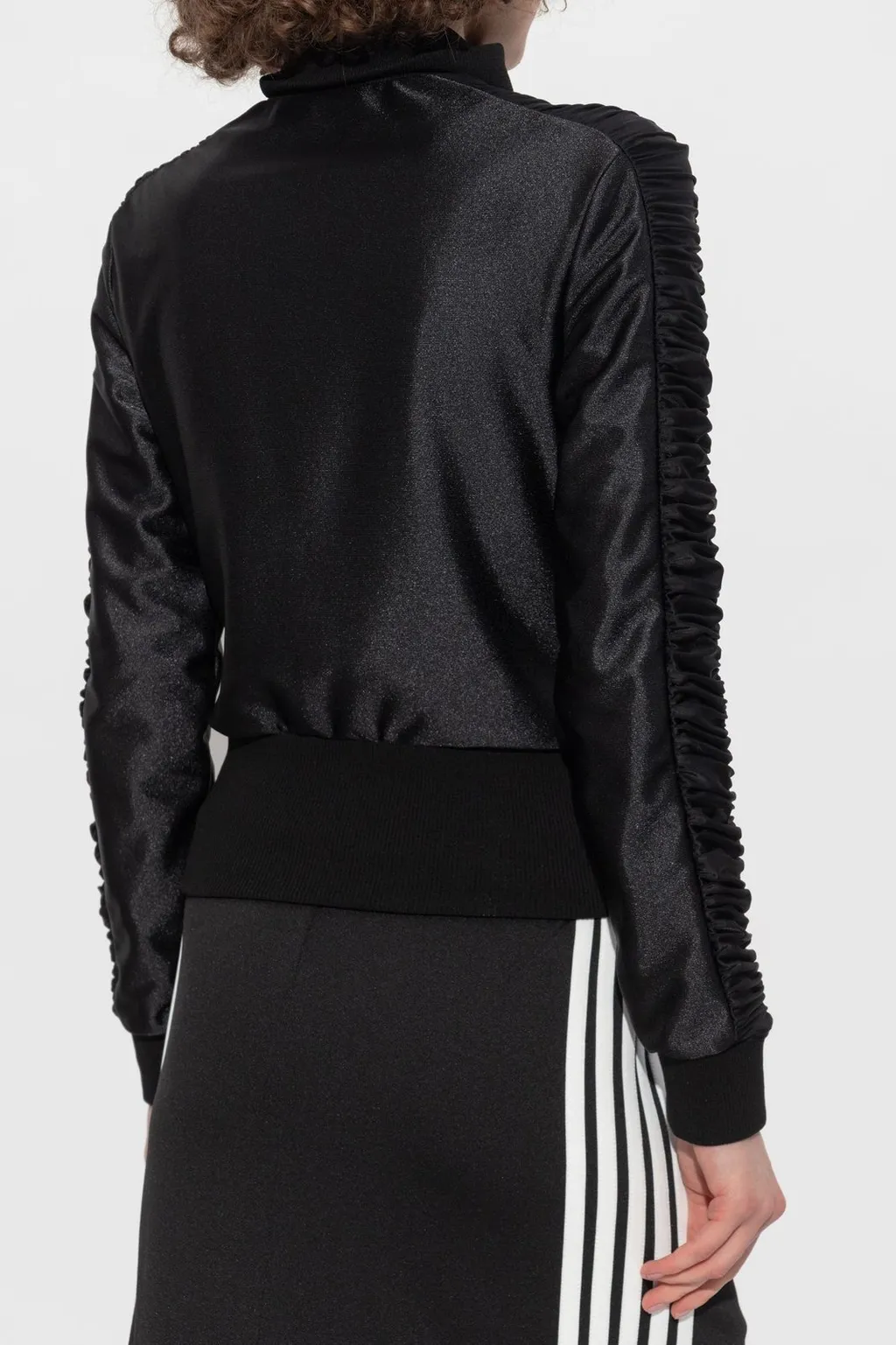 Logo Printed Zip-Up Sweatshirt