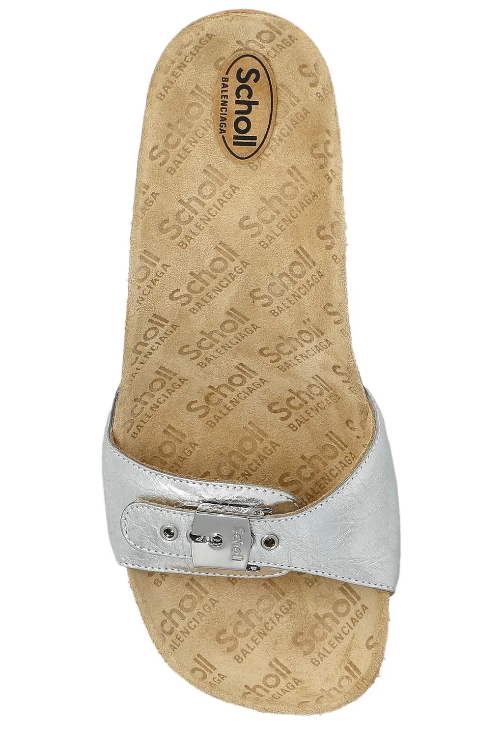 X Scholl Buckle Detailed Heeled Sandals