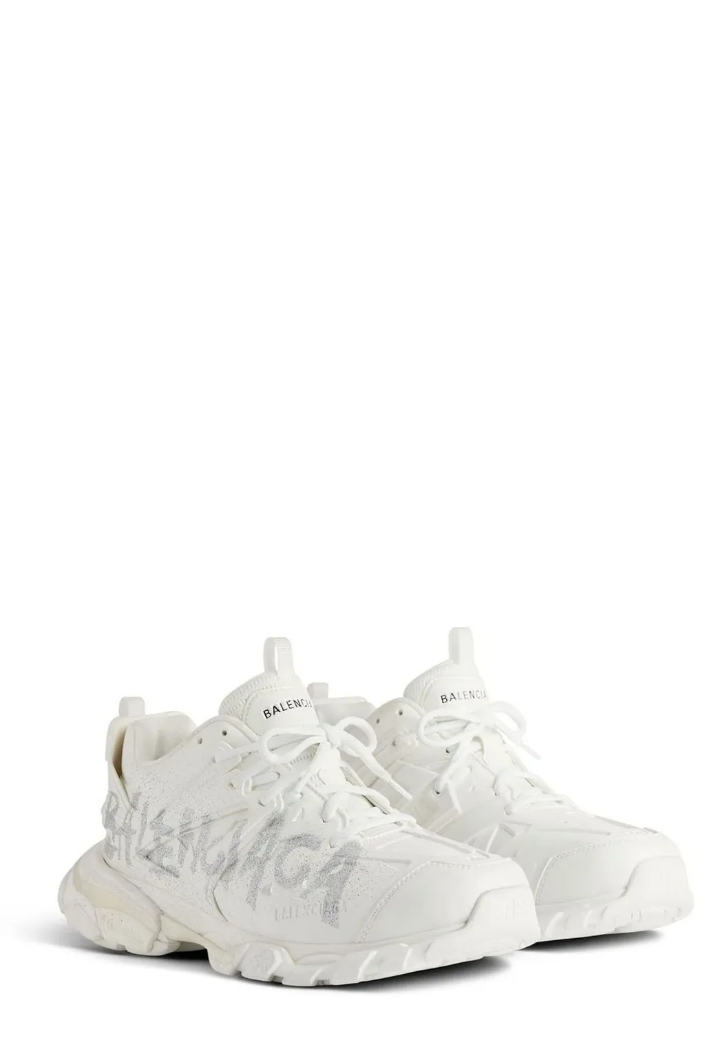 Logo Printed Lace-Up Sneakers