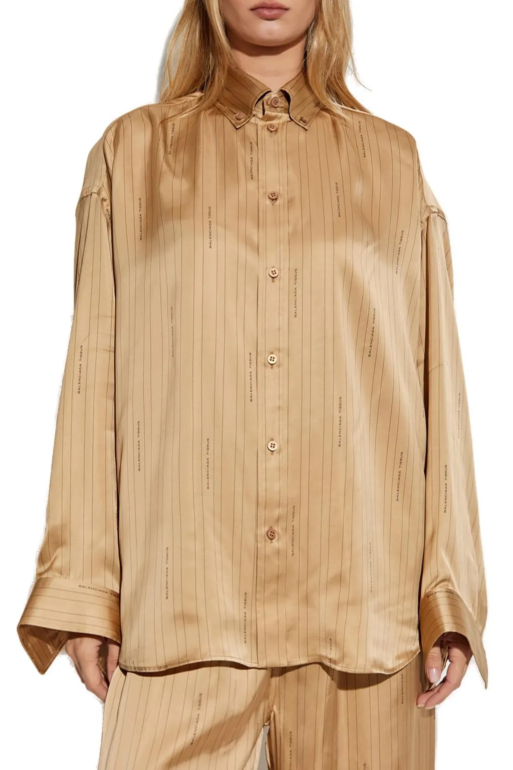 Logo Detailed Long-Sleeve Shirt