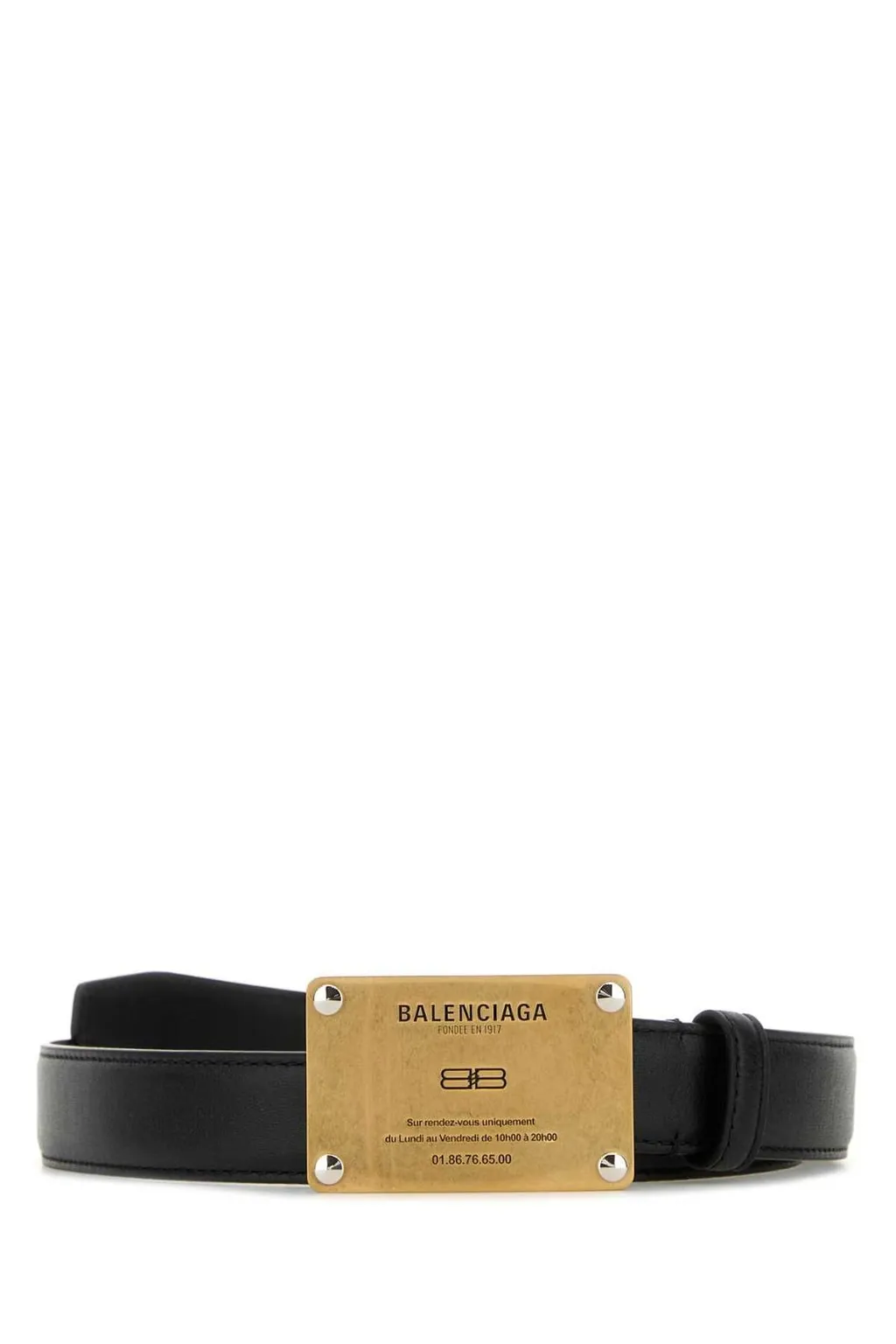 Logo Engraved Belt