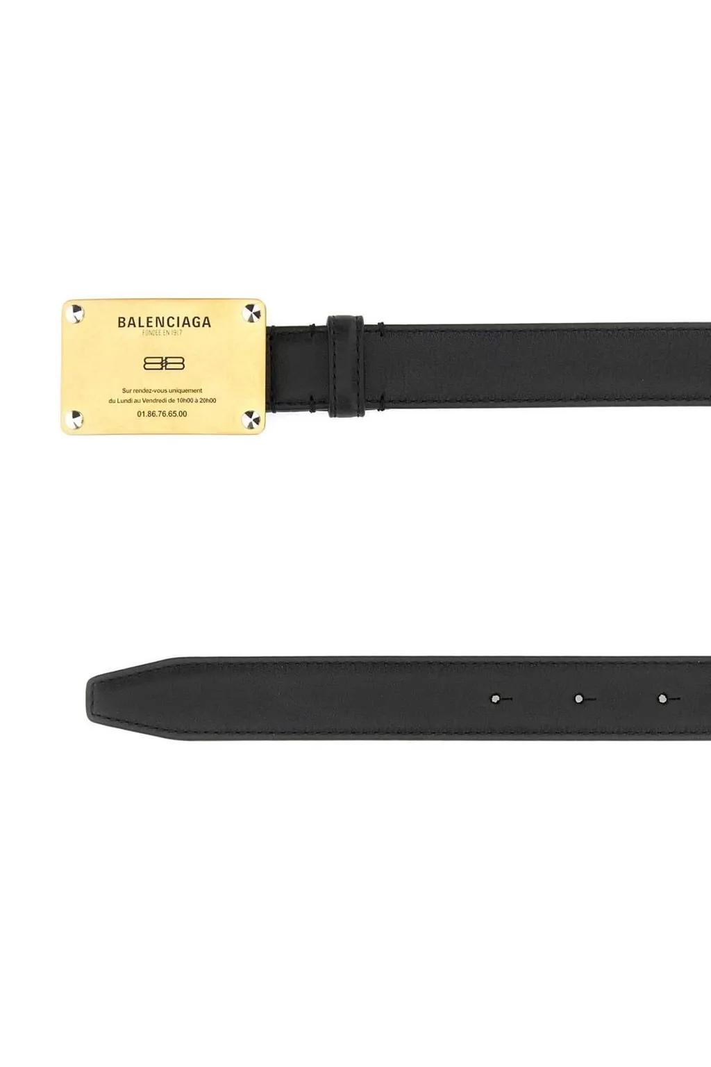 Logo Engraved Belt