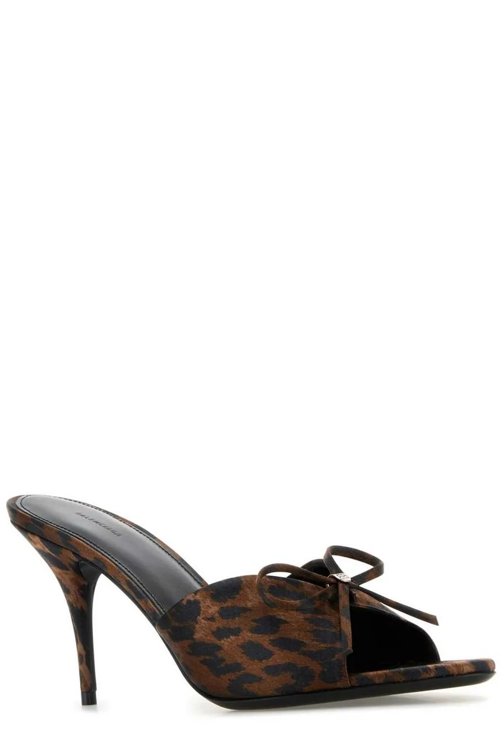 Leopard Printed Knife Mules