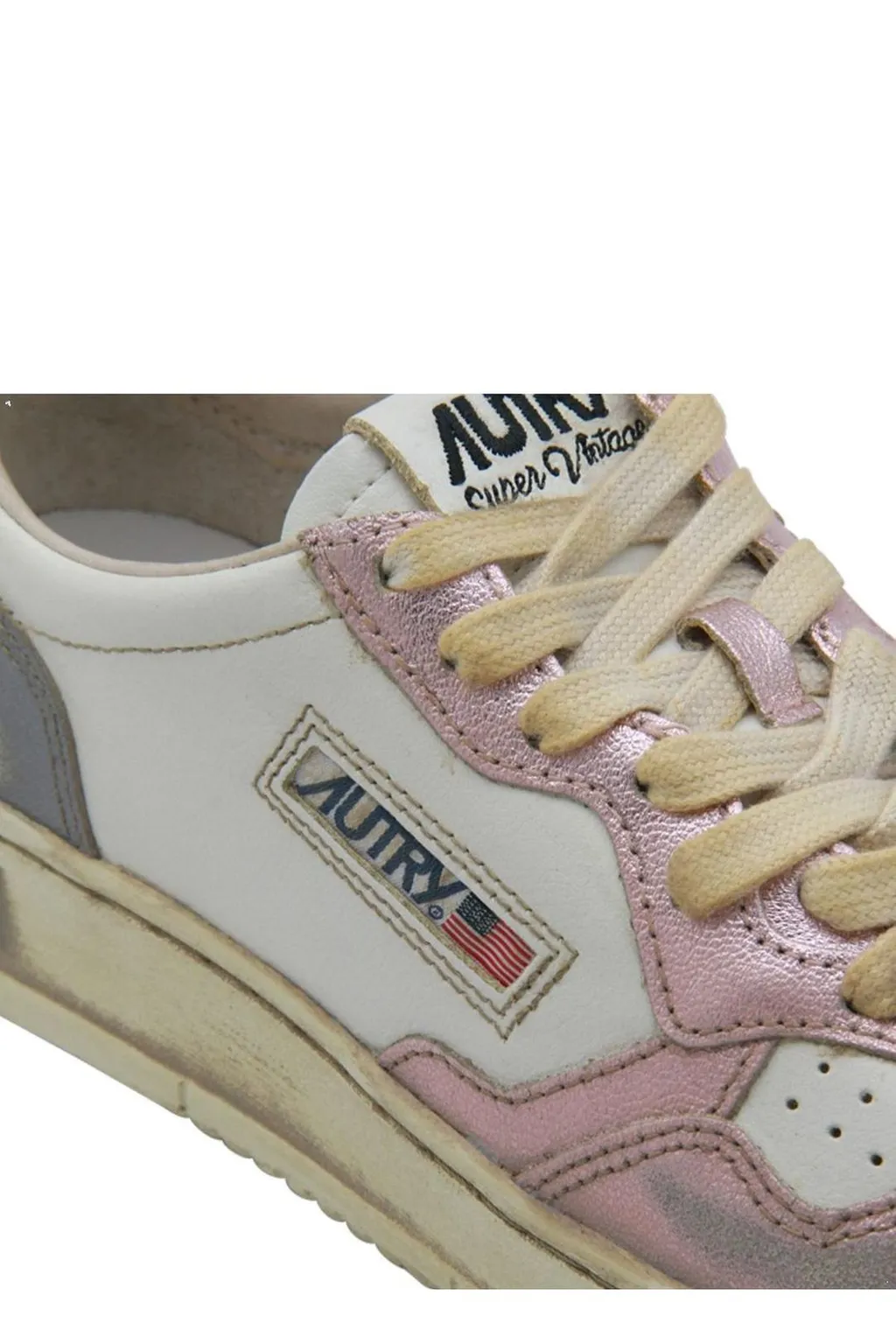 Medalist Lace-Up Sneakers