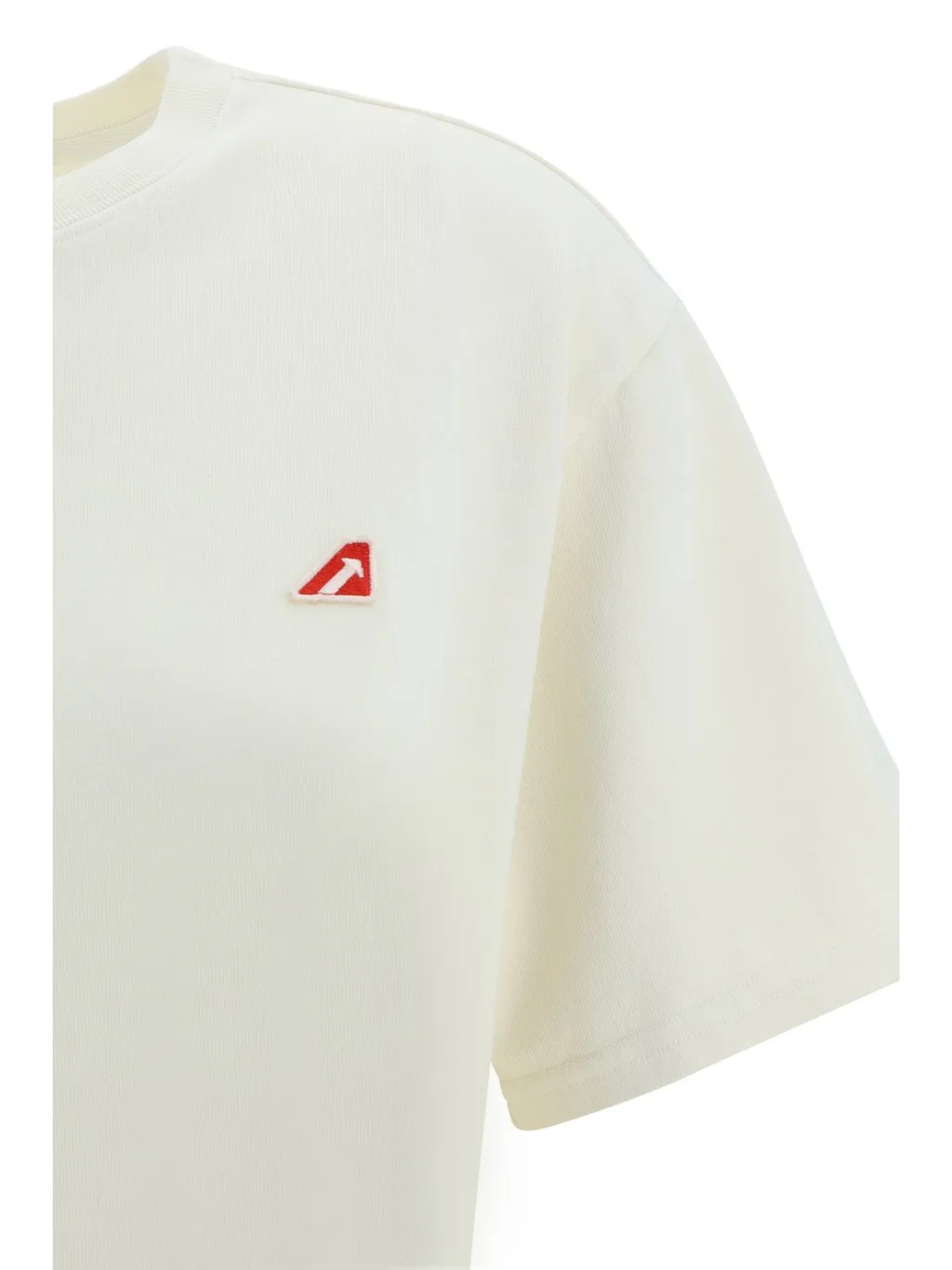Logo-Patch Crewneck T-Shirt