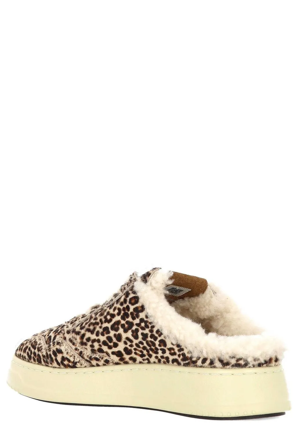 Medalist Leopard Print Low-Top Sneakers