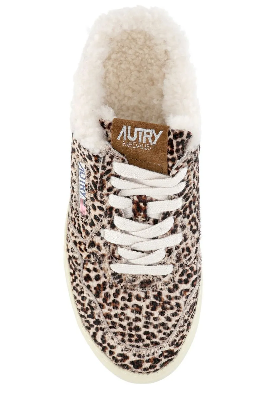 Medalist Leopard Print Low-Top Sneakers