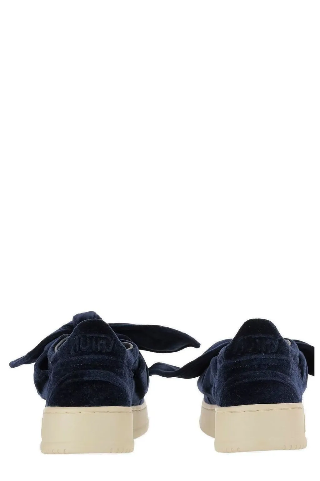 Velvet Bow Sneakers
