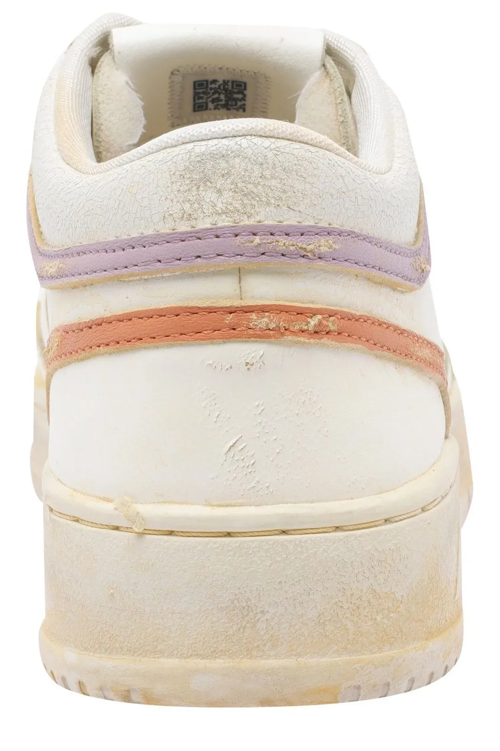 Stripped Lace-Up Sneakers
